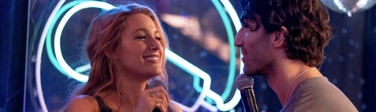 Blake Lively and Justin Baldoni in “It Ends With Us.”